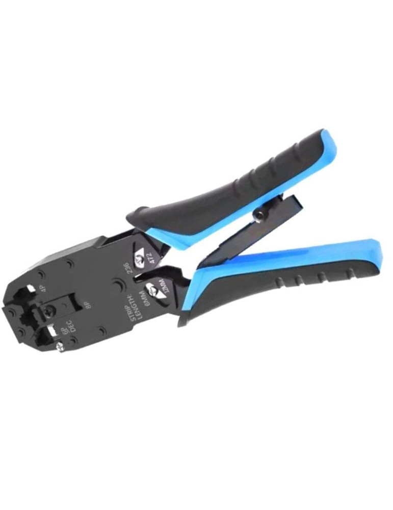 Crimpadora Phasak TD 019 para RJ11/ RJ12/ RJ45