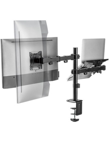 Soporte de Mesa Orientable/ Inclinable DTL32TSR-193 para TV y Portátil de 17-32" 2