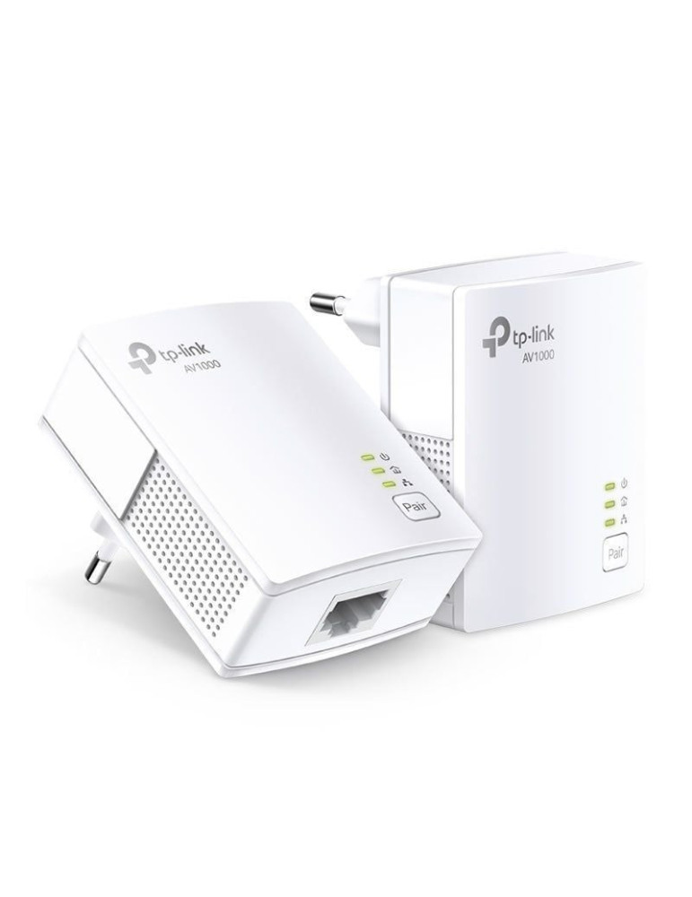 Adaptador Powerline TP-Link TL-PA7017 KIT 1000Mbps/ Alcance 300m/ Pack de 2