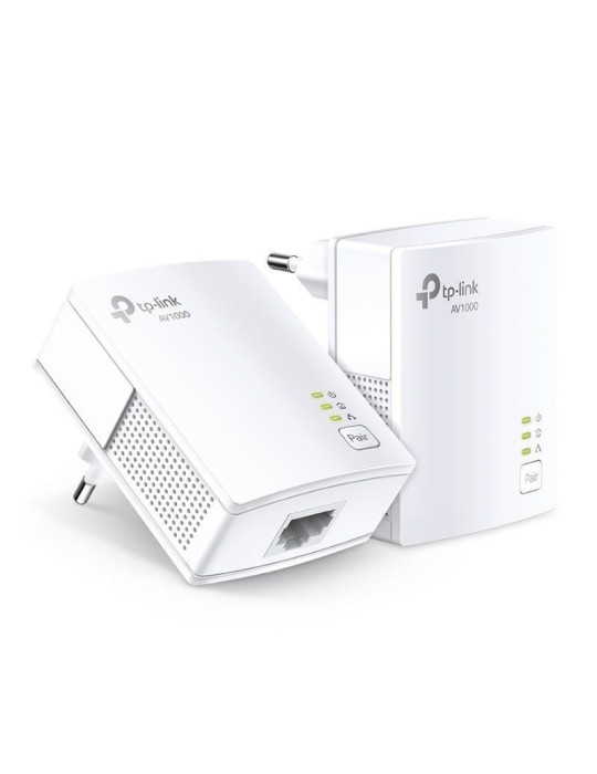 Adaptador Powerline TP-Link TL-PA7017 KIT 1000Mbps/ Alcance 300m/ Pack de 2