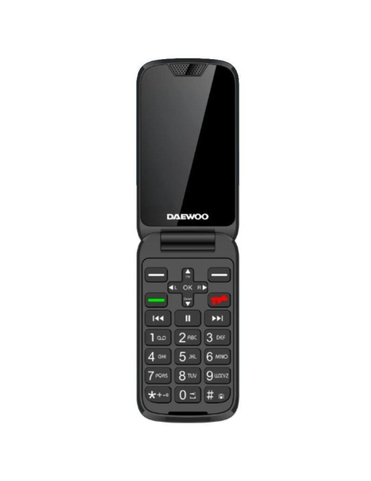Teléfono Móvil Daewoo DW8005 para Personas Mayores/ 4G/ Negro