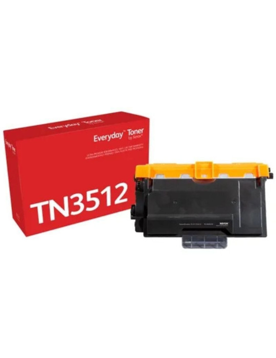 Tóner compatible Xerox 006R05200 compatible con Brother TN3512 Alta Capacidad/ 12000 páginas/ Negro