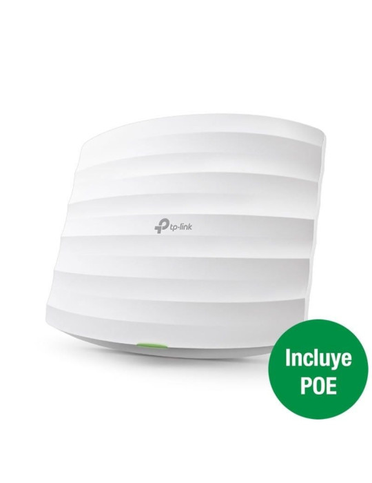 Punto de Acceso Inalámbrico TP-Link Omada EAP225 PoE 1317Mbps/ 2.4GHz 5GHz/ Antenas de 5dBi/ WiFi 802.11ac/n/b/g