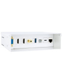 Caja de Conexiones Nanocable 10.35.0004/ VGA - 2x HDMI - Jack 3.5 - USB 3.0 - USB Tipo-C - USB 2.0 - RJ45