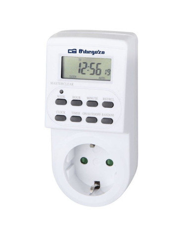 Programador de Enchufe Orbegozo PG 20 /Potencia Máxima 3600W