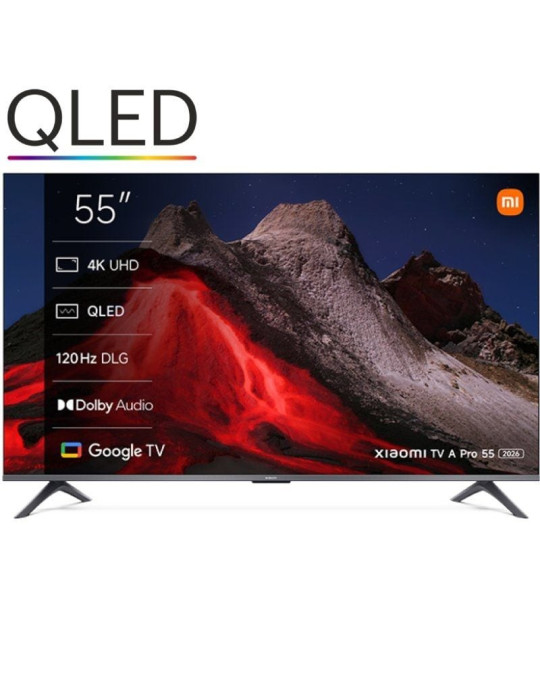 Televisor Xiaomi QLED TV A Pro 55 2026 55"/ Ultra HD 4K/ Smart TV/ WiFi