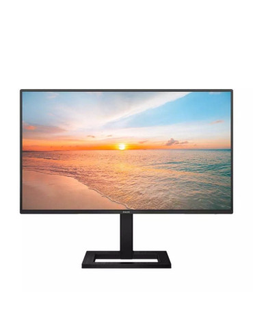 Monitor Profesional Philips 24E1N1300AE 23.8"/ Full HD/ Multimedia/ Regulable en altura/ Negro