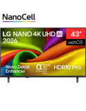Televisor LG NanoCell 43NU850B6LA 43"/ Ultra HD 4K/ Smart TV/ WiFi