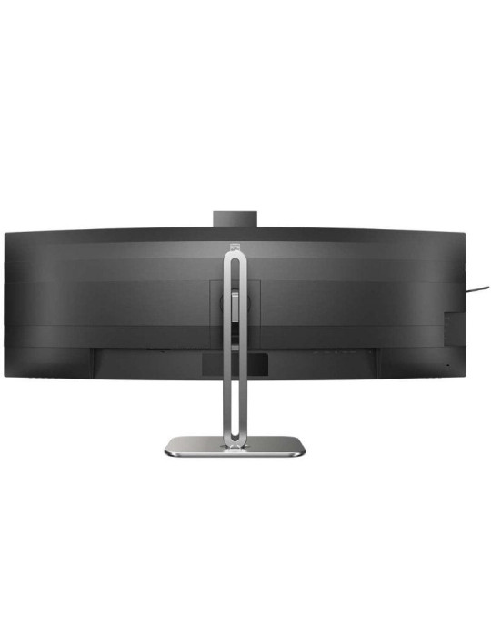Monitor Profesional Ultraparonámico Curvo Philips 49B2U5900CH 48.8"/ Dual QHD/ Webcam/ Multimedia/ Regulable en altura/ Plata y 