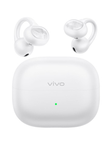 Auriculares Deportivos Bluetooth Vivo Buds Clip con estuche de carga/ Autonomía 10h/ Blancos