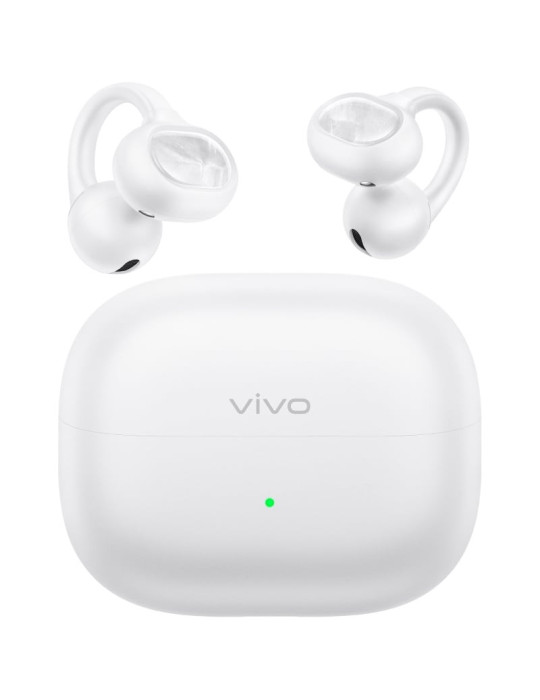 Auriculares Deportivos Bluetooth Vivo Buds Clip con estuche de carga/ Autonomía 10h/ Blancos