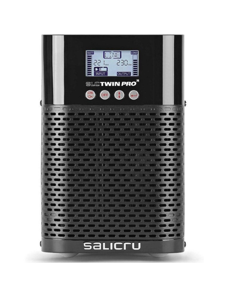 SAI Online Salicru Twin Pro2/ 700VA-630W/ 3 Salidas/ Formato Torre