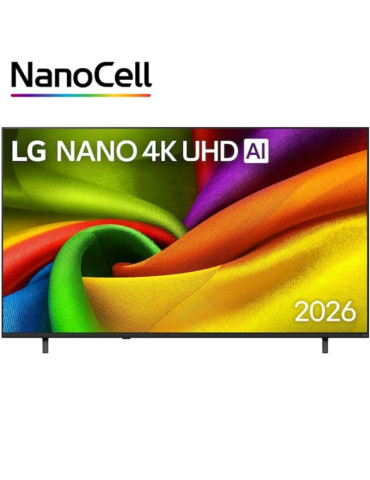 Televisor LG NanoCell 75NU8E0B3LA 75"/ Ultra HD 4K/ Smart TV/ WiFi/ Negro