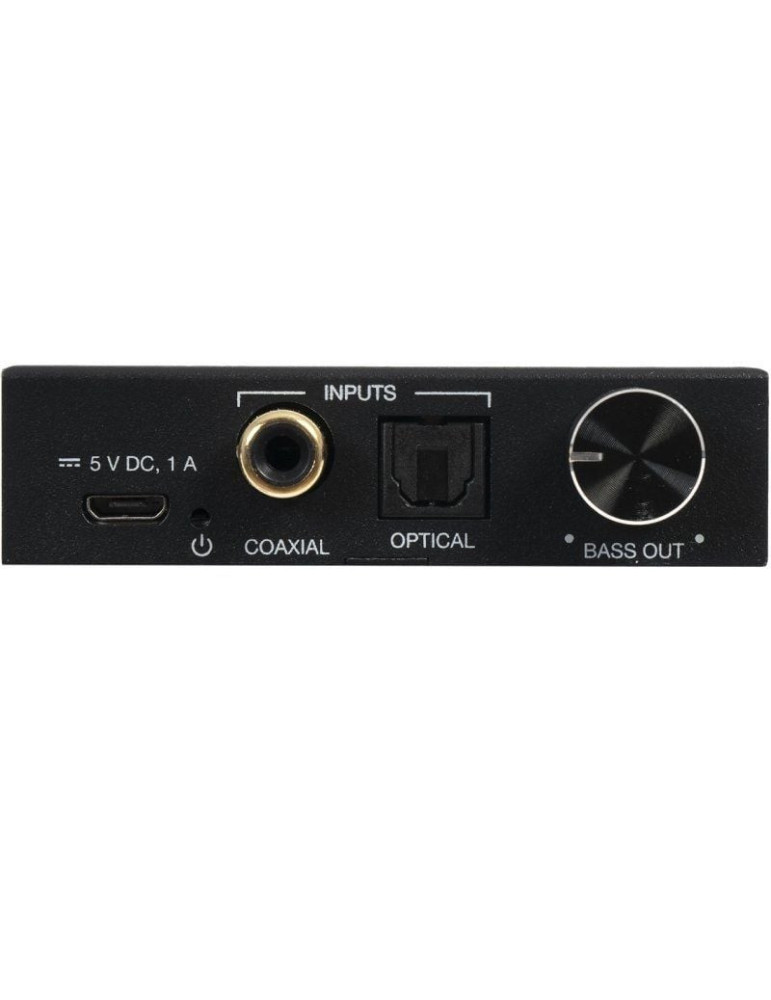 Convertidor de Audio Fonestar FO-42DAV/ Entrada Toslink y RCA/ Salida 2x RCA/ 1x Jack 3.5