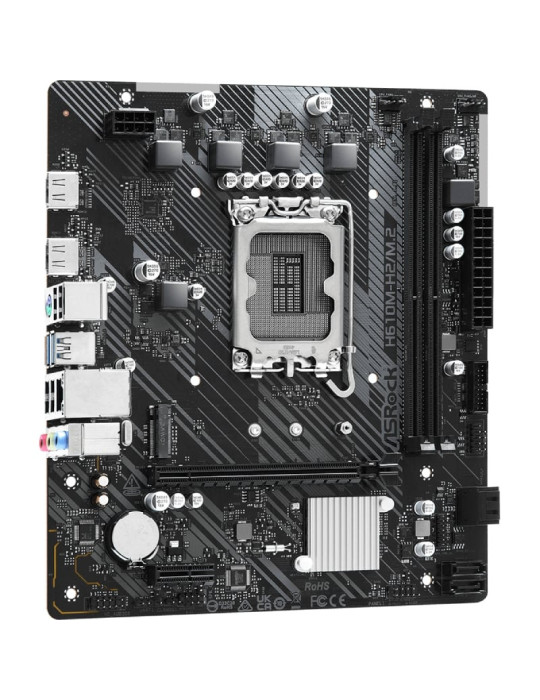 Placa Base Asrock H610M-H2/M.2 Socket 1700/ DDR4/ PCIe 4.0/ Micro ATX