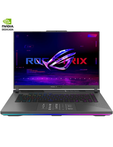 Portátil Gaming Asus ROG Strix G16 G614FR-TS365 Ryzen 9 9955HX/ 16GB/ 1TB SSD/ GeForce RTX 5070 Ti/ 16"/ Sin Sistema Operativo