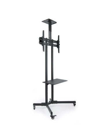 Soporte de Suelo Inclinable/ Ajustable TooQ FS1470M-B para TV de 37-70"/ hasta 50kg 2