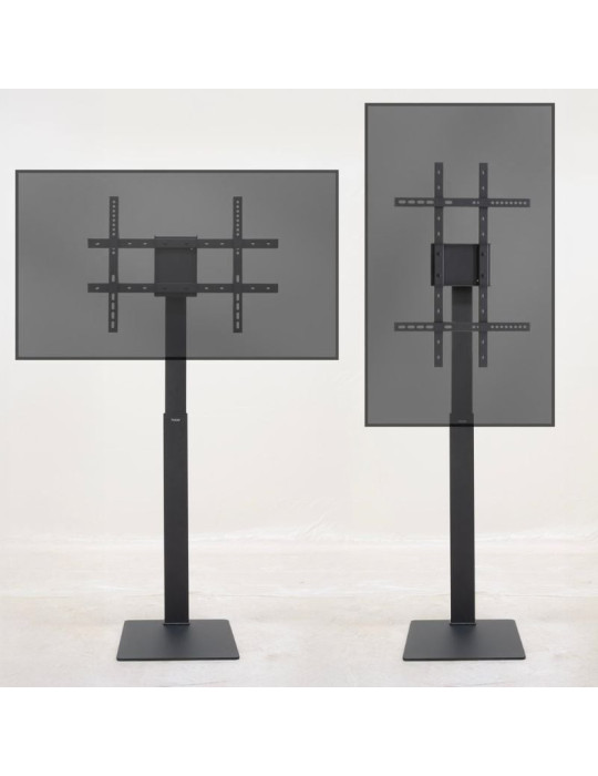 Soporte de Suelo Giratorio/Rotable TooQ FS2286M-B para TV 37-70"/ hasta 40kg