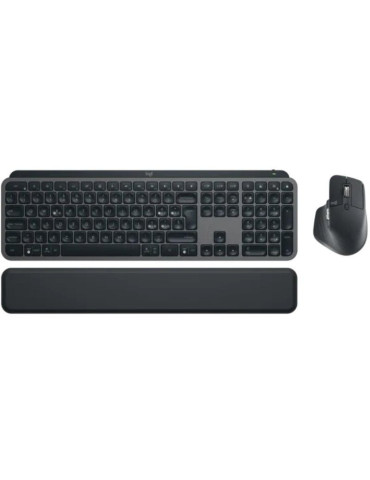 Teclado y Ratón Inalámbricos Logitech MX Keys S Combo/ Incluye Reposamanos