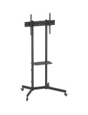 Soporte de Suelo Inclinable con Ruedas Aisens FT70TE-333 para TV 37"-70"/ hasta 45kg