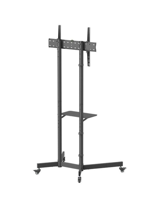 Soporte de Suelo Inclinable con Ruedas Aisens FT70TE-333 para TV 37"-70"/ hasta 45kg