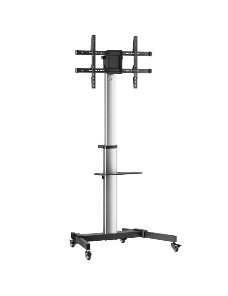 Soporte de Suelo Inclinable con Ruedas Aisens FT86TRE-197 para TV 37-86"/ hasta 50kg