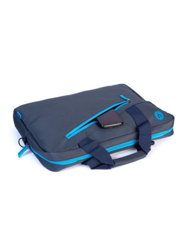 Maletín Monray Ginger para Portátiles hasta 15.6"/ Cinta para Trolley/ Azul 2