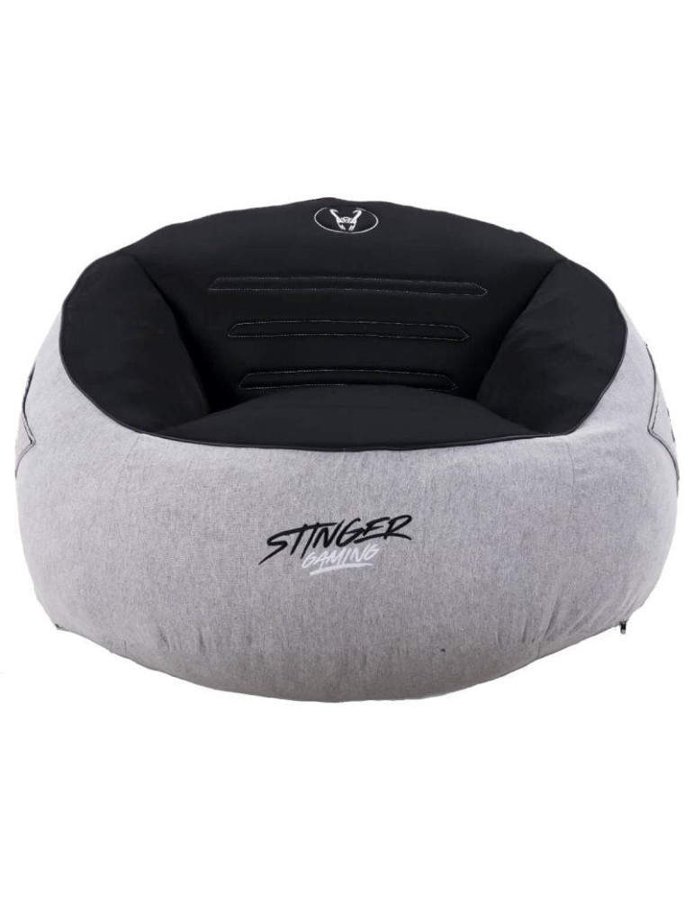 Puff Woxter Stinger Gaming/ con relleno/ Gris y Negro