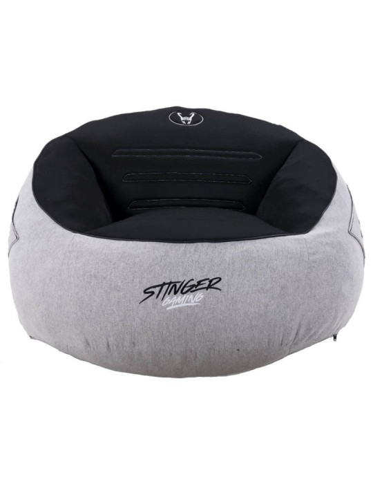 Puff Woxter Stinger Gaming/ con relleno/ Gris y Negro