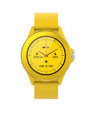Smartwatch Forever Colorum CW-300/ Notificaciones/ Frecuencia Cardíaca/ Amarillo