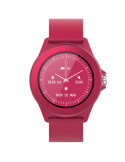 Smartwatch Forever Colorum CW-300/ Notificaciones/ Frecuencia Cardíaca/ Magenta