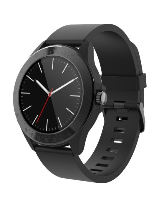 Smartwatch Forever Colorum CW-300/ Notificaciones/ Frecuencia Cardíaca/ Negro