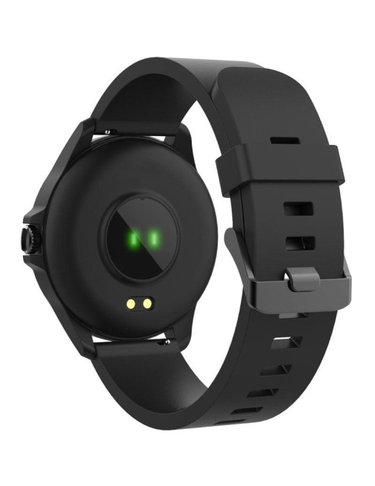 Smartwatch Forever Colorum CW-300/ Notificaciones/ Frecuencia Cardíaca/ Negro