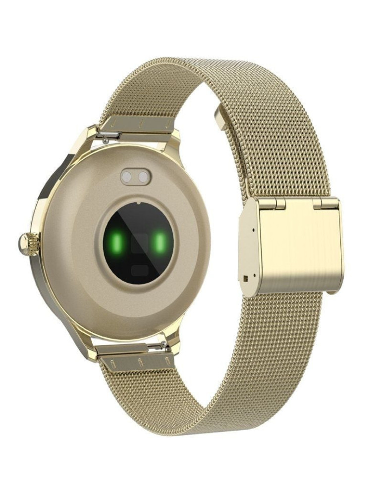 Smartwatch Forever Velora SB-306/ Notificaciones/ Frecuencia Cardíaca/ Oro