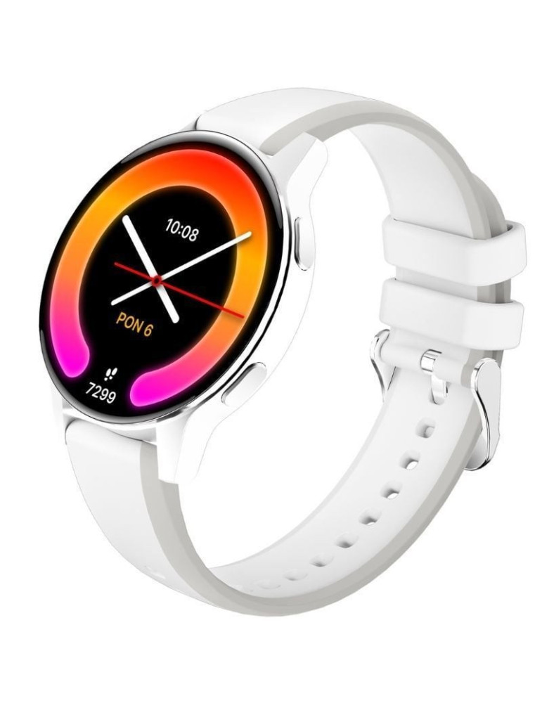 Forever Smartwatch IGo Watch 4 JW-600 Notificaciones/ Frecuencia Cardiaca/ Blanco