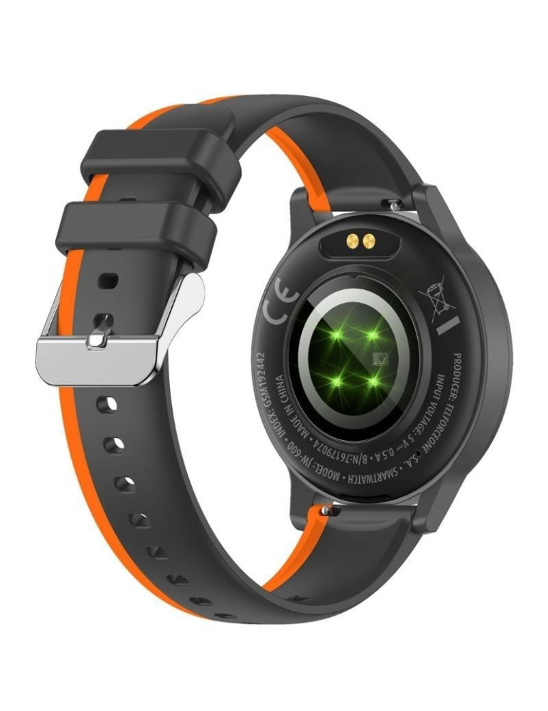 Forever Smartwatch IGo Watch 4 JW-600 Notificaciones/ Frecuencia Cardiaca/ Negro