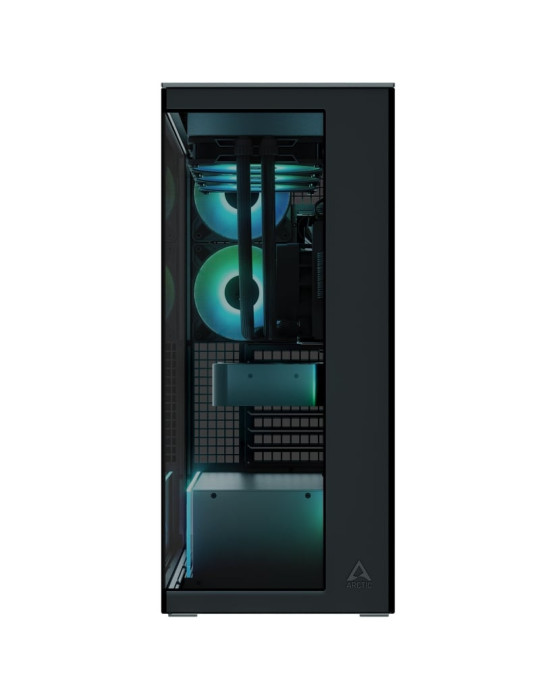 Caja Gaming Torre Arctic Xtender Black (Cristal tintado)