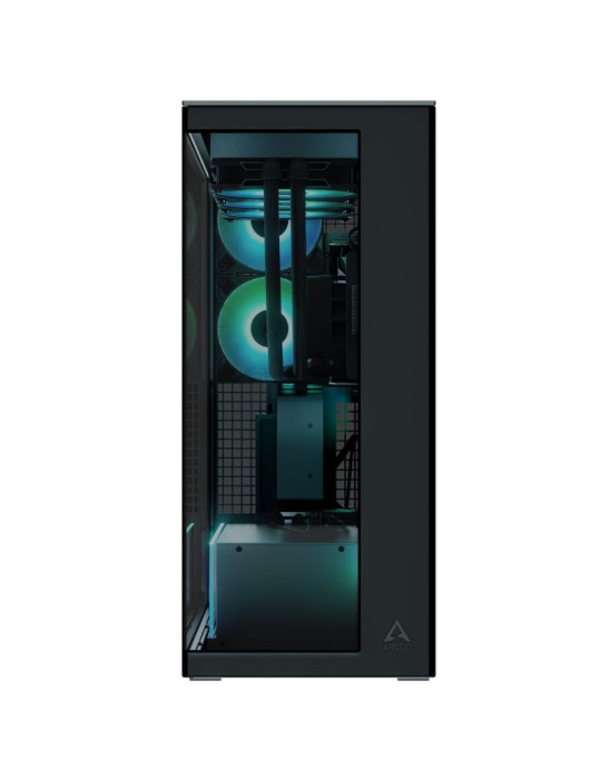 Caja Gaming Torre Arctic Xtender VG Black (Cristal tintado)