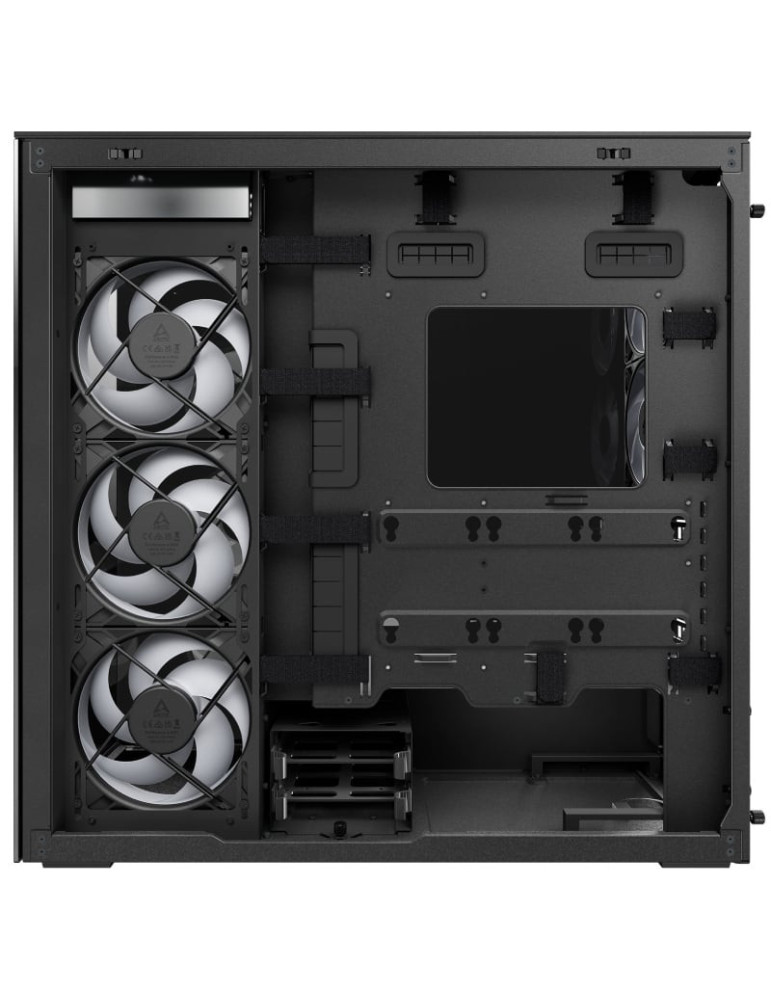 Caja Gaming Torre Arctic Xtender VG Black (Cristal tintado)