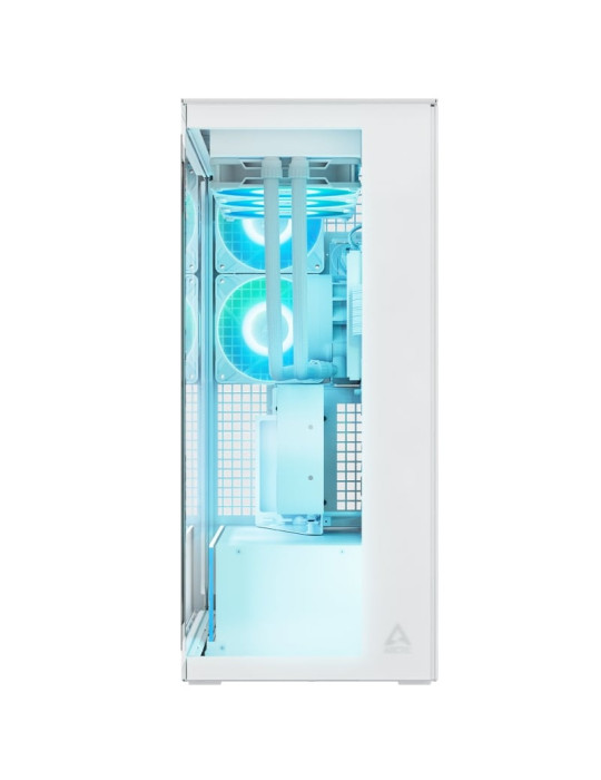 Caja Gaming Torre Arctic VG White (Cristal transparente)/ Blanca