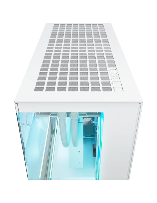 Caja Gaming Torre Arctic VG White (Cristal transparente)/ Blanca