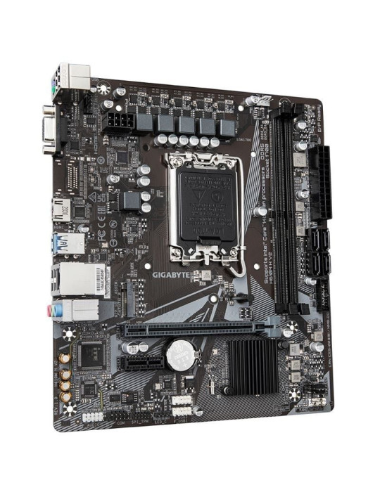 Placa Base Gigabyte H610M H V2 Socket 1700/ DDR5/ PCIe 4.0/ Micro ATX