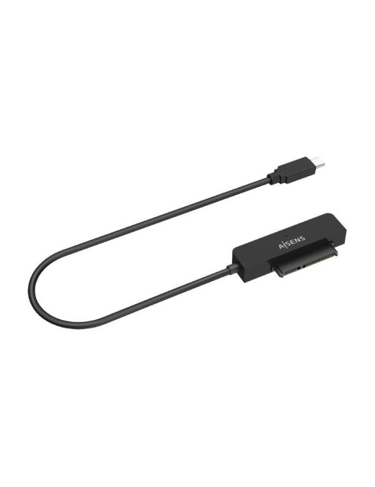 Adaptador para Discos Duros 2.5" Aisens ASE-25C04B/ USB Tipo-C 3.1 Macho - SATA