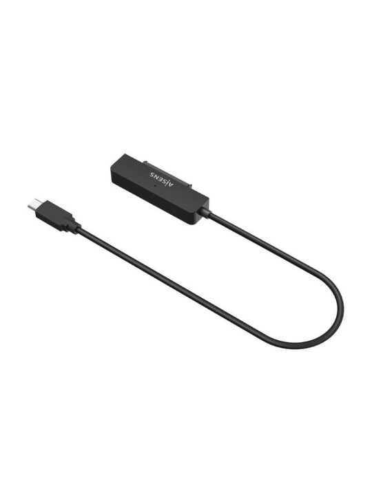 Adaptador para Discos Duros 2.5" Aisens ASE-25C04B/ USB Tipo-C 3.1 Macho - SATA