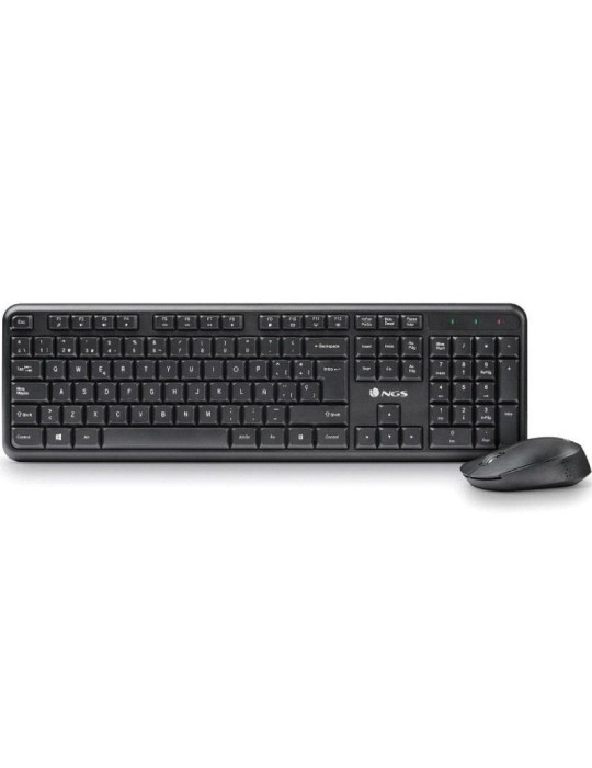 Teclado y Ratón Inalámbricos NGS Harmony Kit