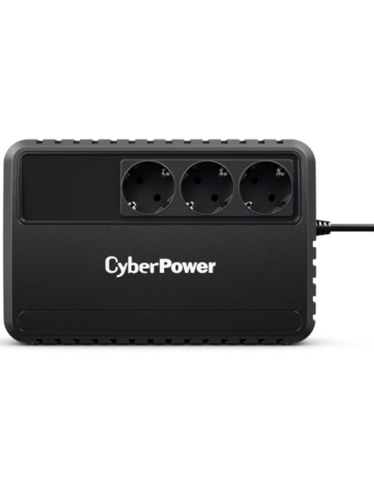 SAI Línea Interactiva Cyberpower BU650EG/ 650VA-360W/ 3 Salidas/ Formato Bloque