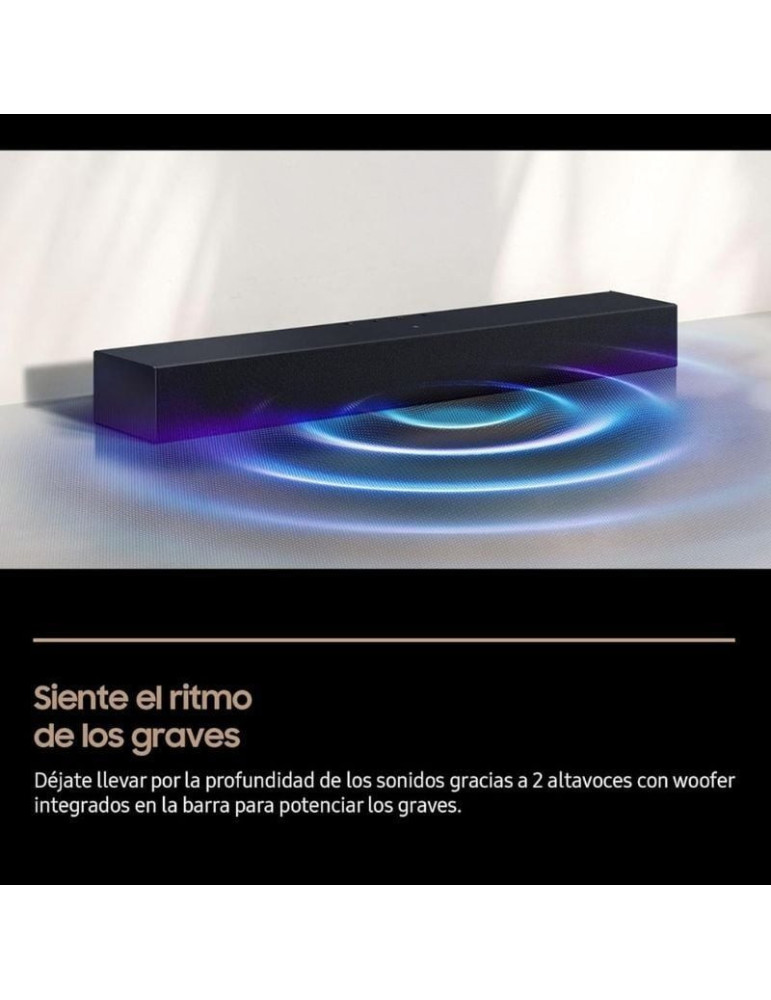 Barra de Sonido con Bluetooth Samsung B400F Serie B 2.0 2025/ 2.0