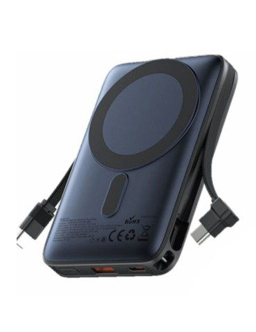 Powerbank 10000mAh Vention I16L0/ 22.5W/ Wireless/ Azul