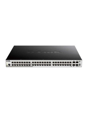 Switch D-Link Smart DGS-1510-52XMP 52 Puertos/ RJ-45 10/100/1000 PoE/ SFP