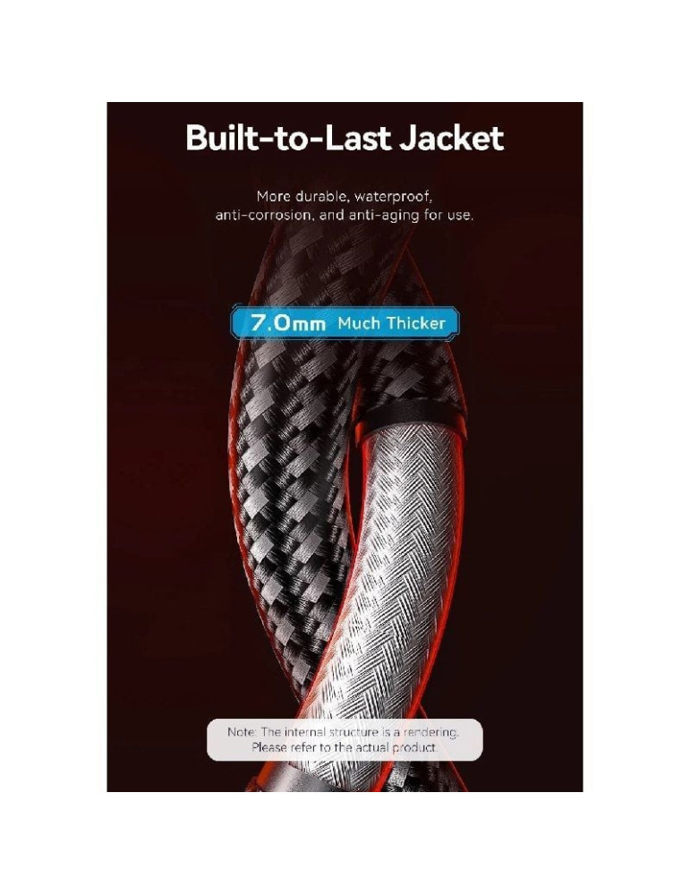 Cable de Red RJ45 SFTP Vention IKMHG Cat.8/ Gaming/ 1.5m/ Gris